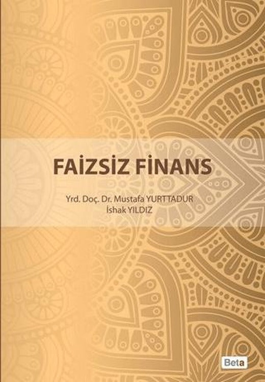 Faizsiz Finans | Beta Yayınevi (Ciltsiz)