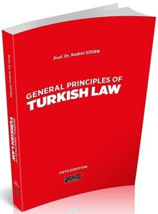 General Principles of Turkish Law | Savaş Yayınevi (Ciltsiz)  - Resim 1