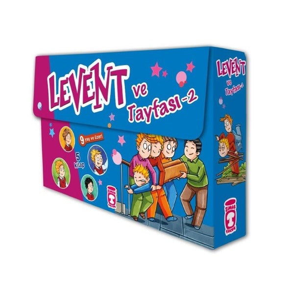 Levent ve Tayfası-2 Set 5 Kitap Takım | Timaş Çocuk