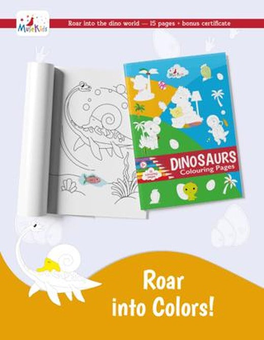 Dinosaurs Colouring Book! | MuseKids (Ciltsiz)
