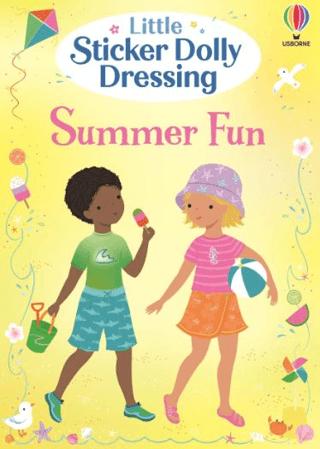 Little Sticker Dolly Dressing Summer Fun | Usborne (Ciltsiz)  - Resim 1