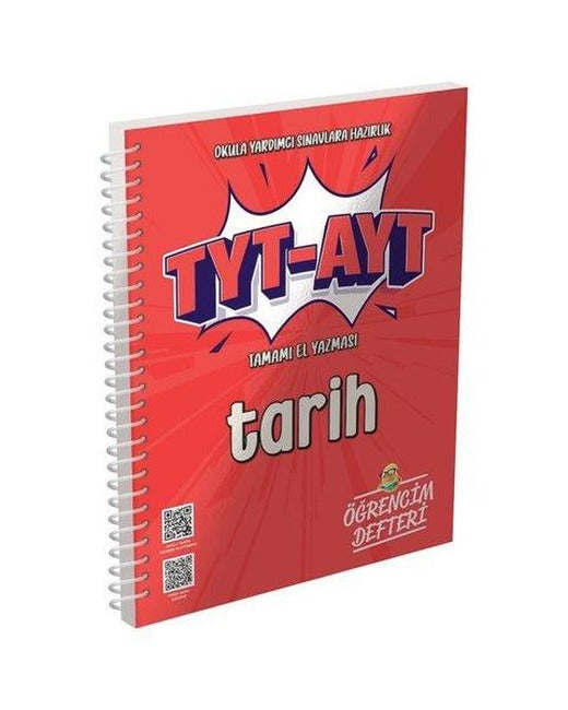 3031 TYT - AYT Tarih Öğrencim Defteri | Murat Yayınları (İnce Kapak)