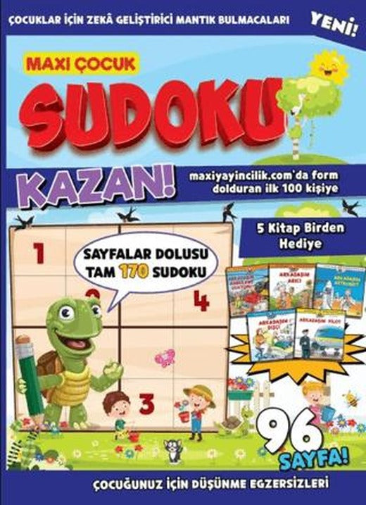 Maxi Çocuk Sudoku 13 | Maxi Yayıncılık (Ciltsiz)