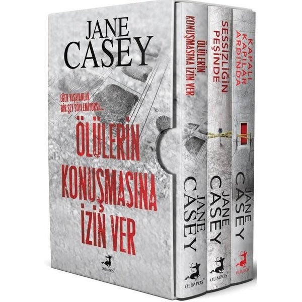 Jane Casey Maeve Kerrigan Serisi 3 - 3 Kitap Takım - Kutulu | Olimpos Yayınları
