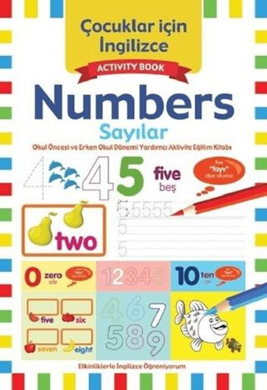 Çocuklar İçin İngilizce - Numbers | Koloni Çocuk (Ciltsiz)