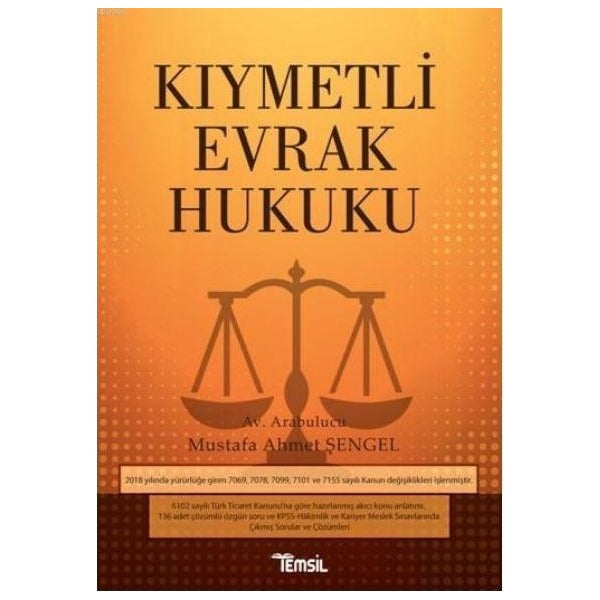 Kıymetli Evrak Hukuku | Temsil Kitap (Ciltsiz)