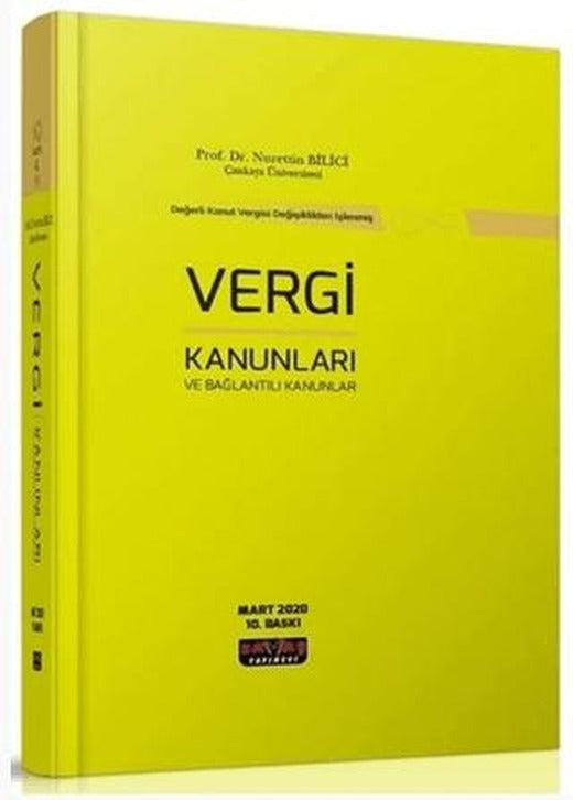 Vergi Kanunları ve Bağlantılı Kanunlar | Savaş Yayınevi (Ciltsiz)