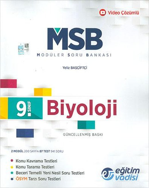 Eğitim Vadisi 9.Sınıf Biyoloji MSB Modüler Soru Bankası