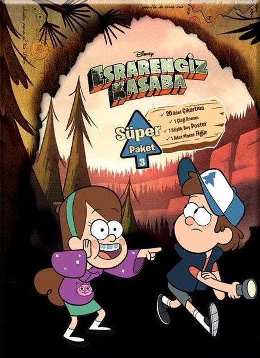 Disney Esrarengiz Kasaba Süper Paket 3 | Beta Kids (İnce Kapak)