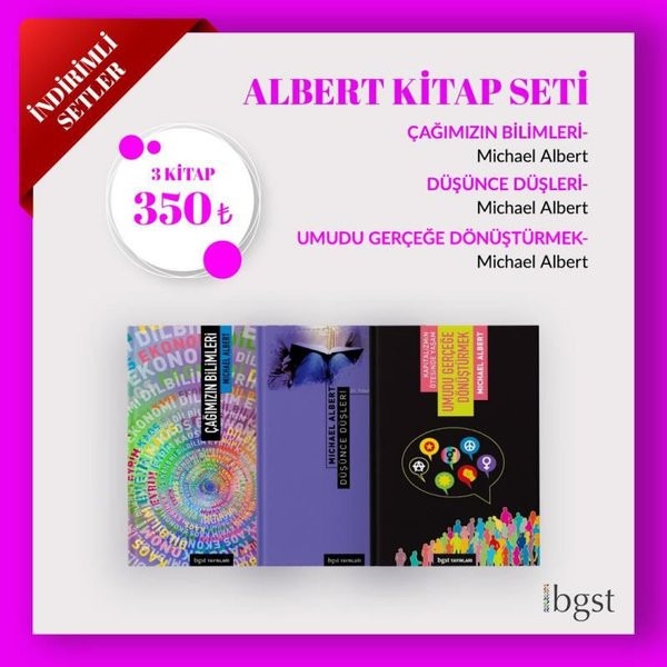 Albert Seti - 3 Kitap Takım | BGST (İnce Kapak)