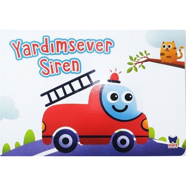 Yardımsever Siren - Çalışkan Taşıtlar | Net Çocuk Yayınları