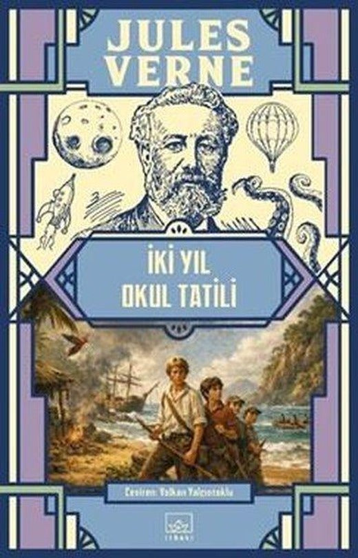 İki Yıl Okul Tatili | İthaki Yayınları (İnce Kapak)