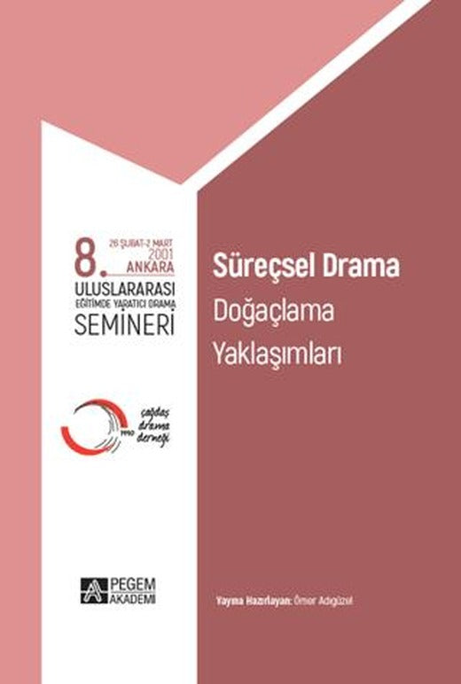 8. Uluslararası Eğitimde Yaratıcı Drama Semineri | Pegem Akademi Yayıncılık (Ciltsiz)