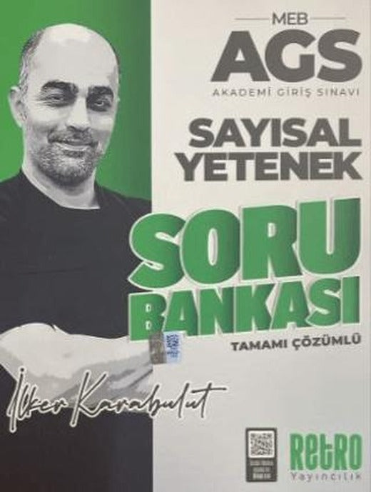 MEB-AGS Sayısal Yetenek Soru Bankası | Retro Yayıncılık (Ciltsiz)