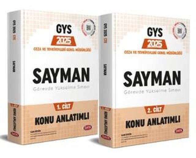 2025 GYS Ceza ve Tevkifevleri Sayman Konu Anlatımlı 1-2