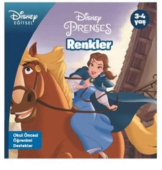 Disney Eğitsel Prenses Renkler 3-4 Yaş | Doğan ve Egmont Yayıncılık