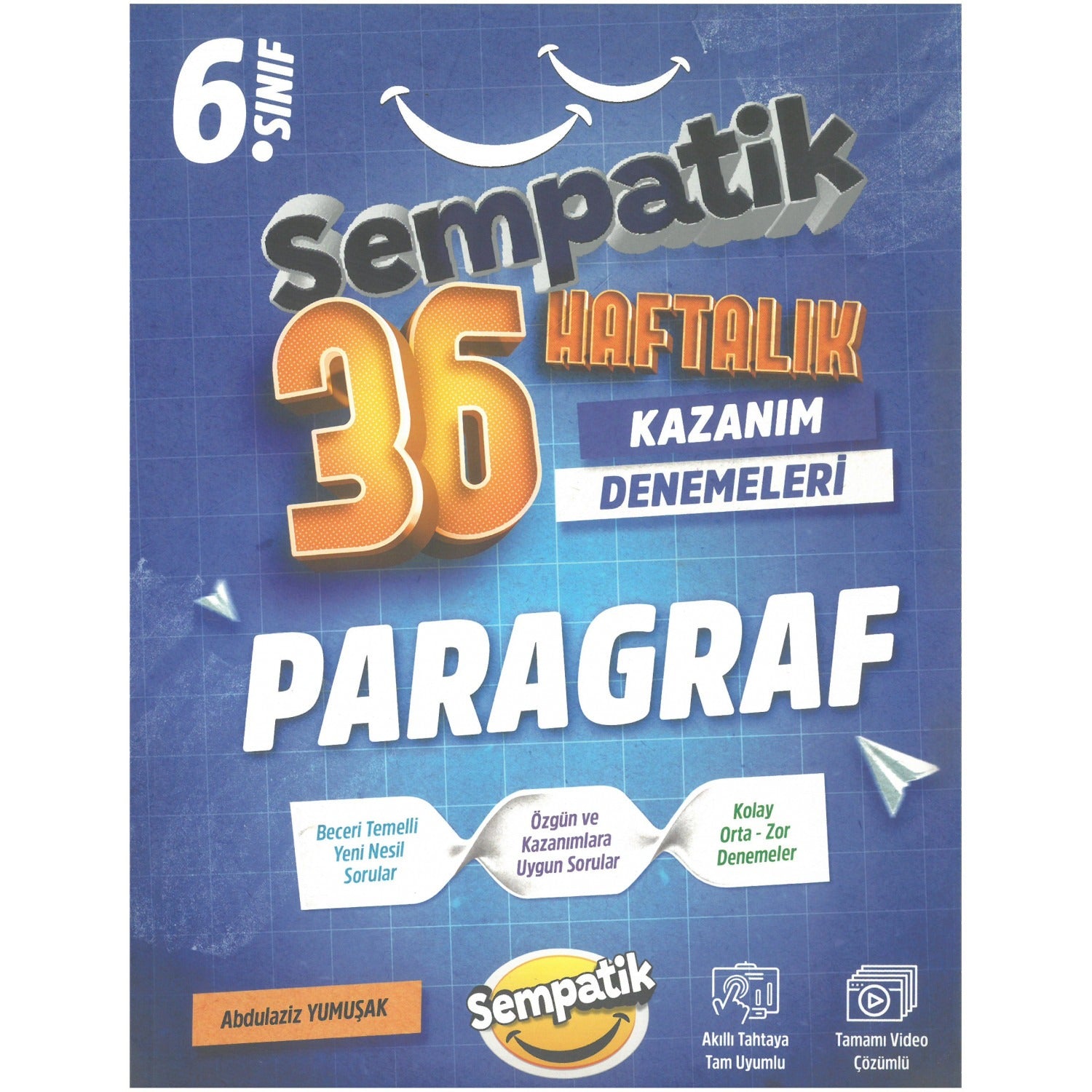 6. Sınıf Paragraf 36 Haftalık Kazanım Denemeleri | Ünlüler Karması (Ciltsiz)