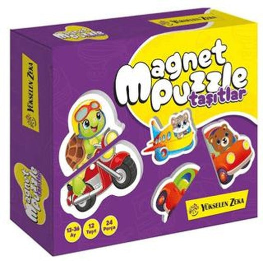 İlk Magnet Puzzle Taşıtlar (12-36 Ay)