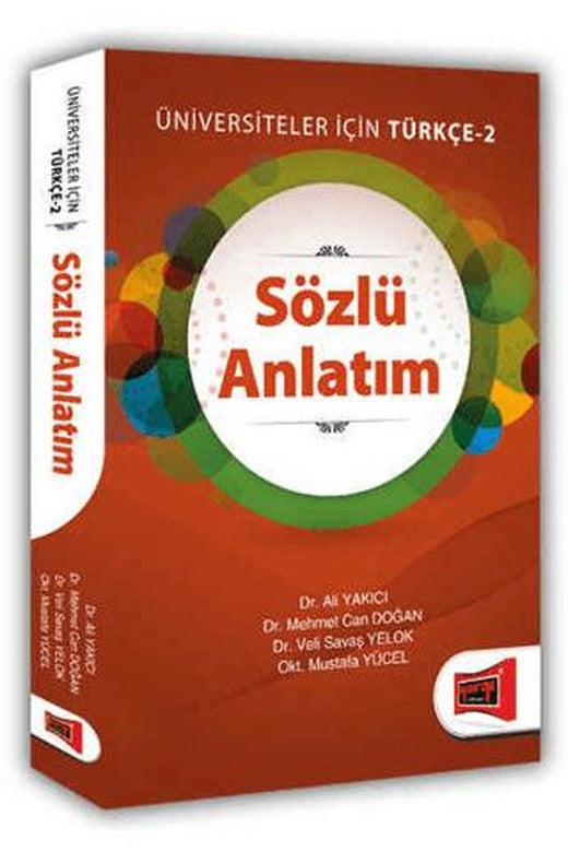 Sözlü Anlatım Üniversiteler İçin Türkçe - 2 | Yargı Yayınevi (Ciltsiz)