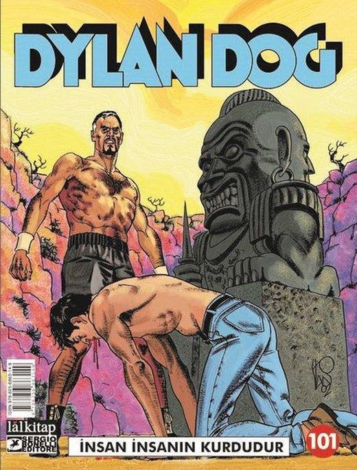 Dylan Dog Sayı 101 - İnsan İnsanın Kurdudur | Lal (İnce Kapak)
