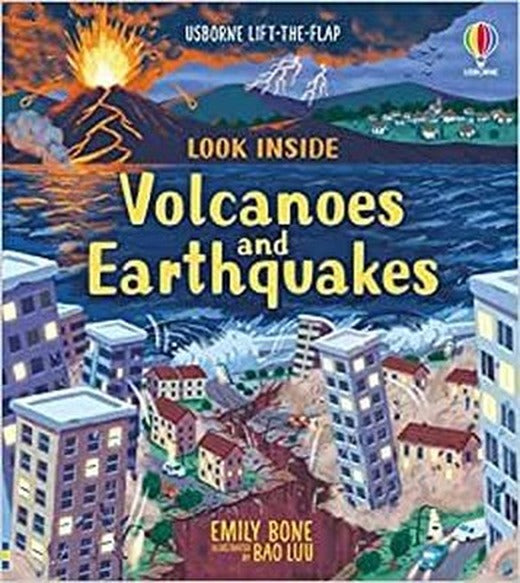 Look Inside Volcanoes and Earthquakes | Usborne