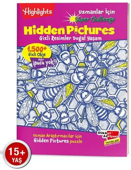 Uzmanlar için Hidden Pictures - Doğal Yaşam Puzzle (Tek Kitap)