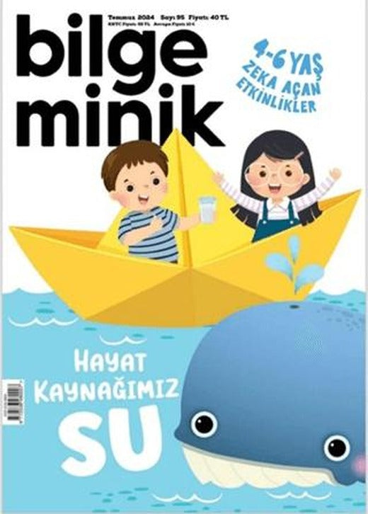 Bilge Minik Dergisi Sayı: 95 - Temmuz 2024 | Bilge Minik Dergisi (Ciltsiz)