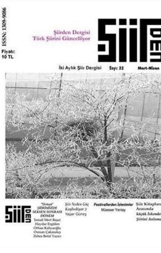 Şiirden İki Aylık Şiir Dergisi Sayı: 22 | Şiirden Yayıncılık (Ciltsiz)