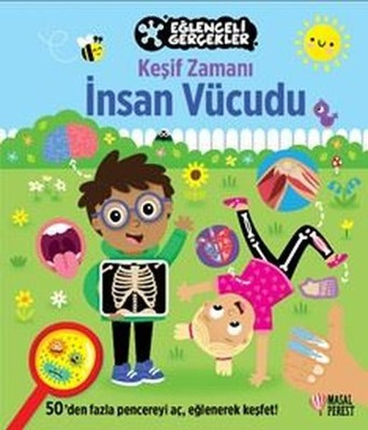 Keşif Zamanı - İnsan Vücudu - Eğlenceli Gerçekler | Masalperest (Ciltli)