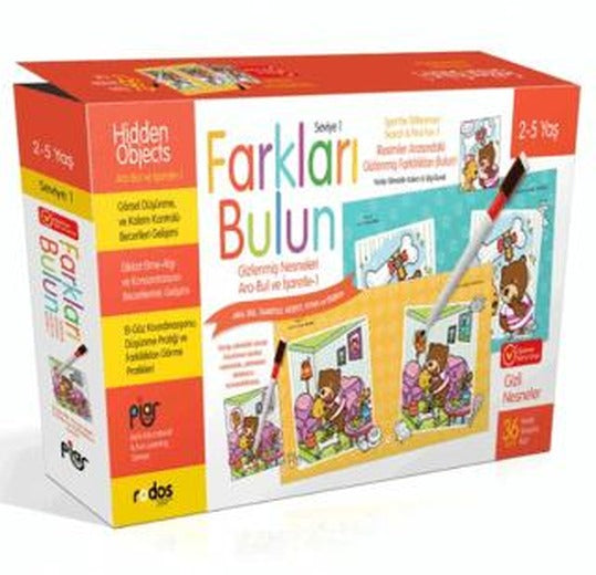 Farkları Bulun - Seviye 1 | Piar Kids