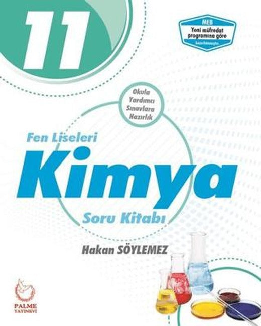 Palme 11. Sınıf Fen Liseleri Kimya Soru Kitabı | Palme Yayınları (Ciltsiz)