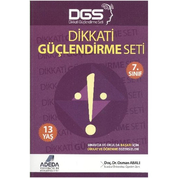 Dikkati Güçlendirme Seti 7. Sınıf 13 Yaş