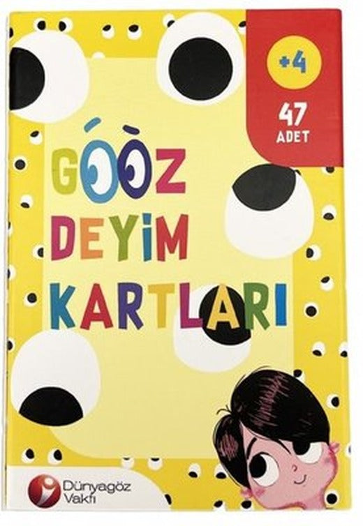 Göz Deyim Kartları - 47 Adet 4+ Yaş | Dünya Göz Vakfı