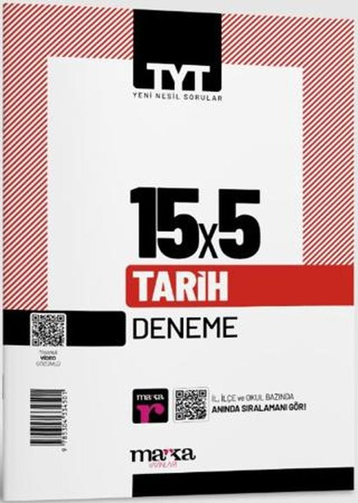 2025 TYT Tarih 15 Deneme Tamamı Video Çözümlü