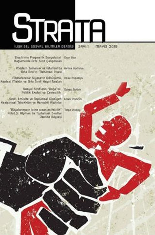 Strata İlişkisel Sosyal Bilimler Dergisi Sayı: 1 Mayıs 2019 | Strata Dergisi Yayınları (Ciltsiz)