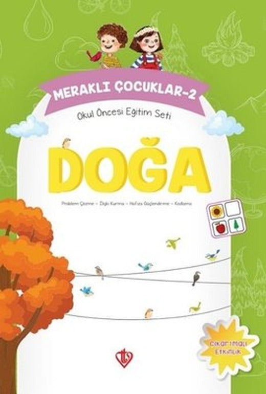 Meraklı Çocuklar 2 - Okul Öncesi Eğitim Seti - Doğa | Türkiye Diyanet Vakfı Yayınları