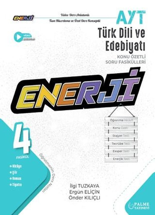 AYT Enerji Türk Dili ve Edebiyatı Konu Özetli Soru Fasikülleri | Palme Yayınları (Ciltsiz)