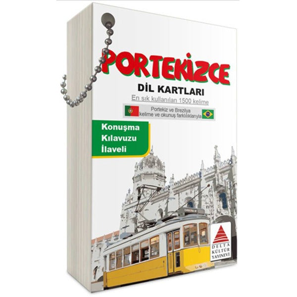 Portekizce Dil Kartları | Delta Kültür-Eğitim (İnce Kapak)