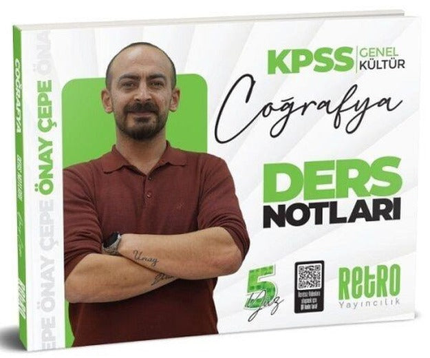 2025 KPSS Genel Kültür Coğrafya Ders Notu | Retro Yayıncılık (İnce Kapak)