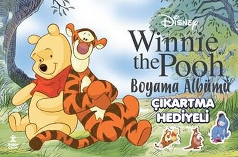 Disney Winnie The Pooh Boyama Albümü - Çıkartma Hediyeli | Doğan Çocuk