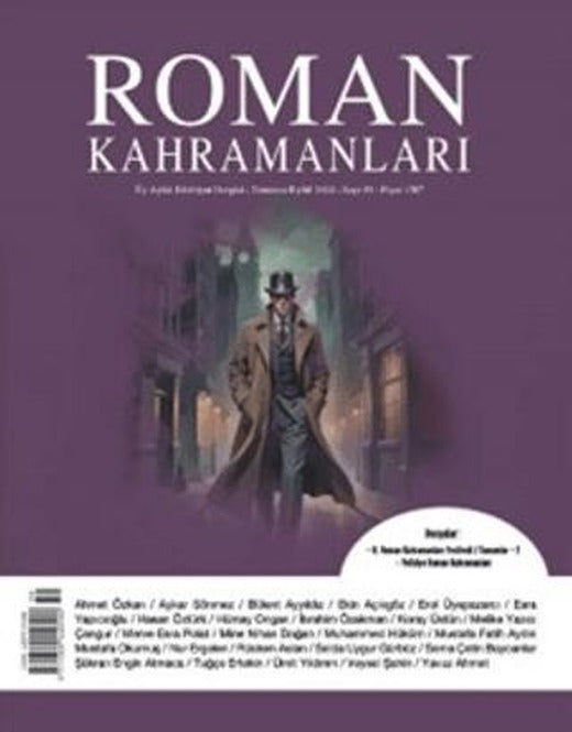 Roman Kahramanları Sayı: 59 / Temmuz - Eylül 2024 | Roman Kahramanları Dergisi (Ciltsiz)