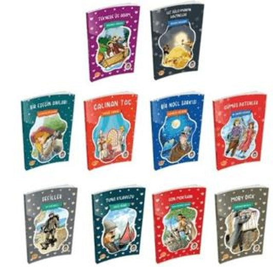 Dünya Çocuk Klasikleri Seti-3 (10 Kitap)