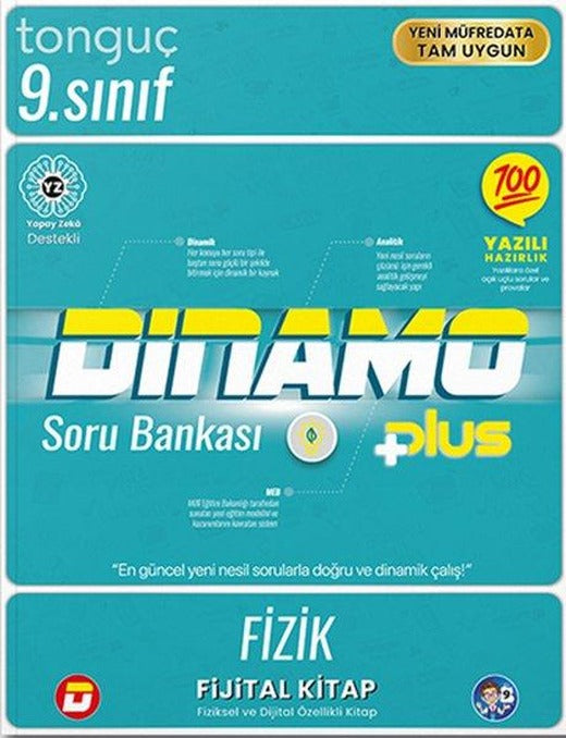 9. Sınıf Dinamo Fizik Soru Bankası | Tonguç Akademi (İnce Kapak)