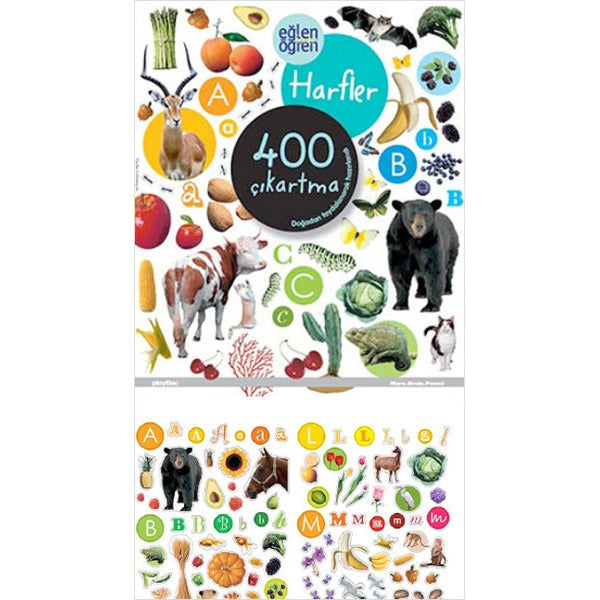 Eğlen Öğren Harfler 400 Çıkartma | Dstil Tasarım