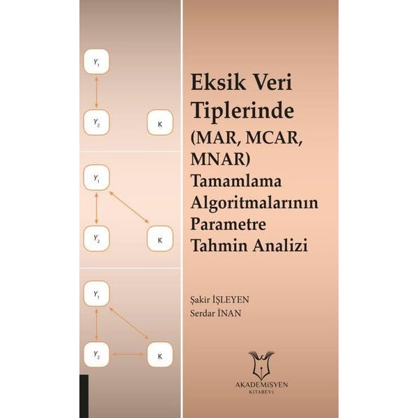 Eksik Veri Tiplerinde (MAR, MCAR, MNAR) Tamamlama Algoritmalarının Parametre Tahmin Analizi | Akademisyen Kitabevi (Ciltsiz)