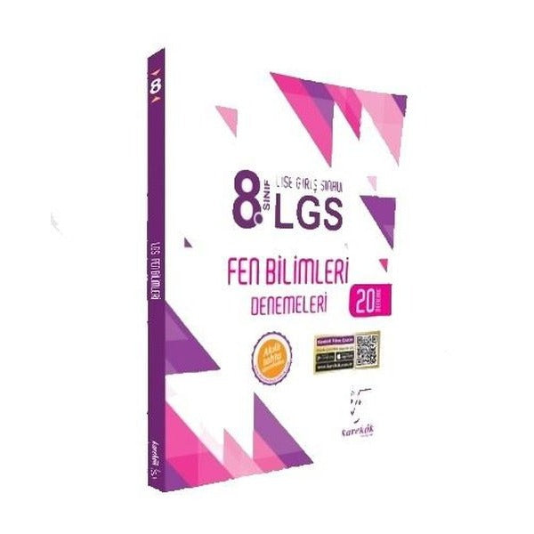 8.Sınıf LGS Fen Bilimleri Denemeleri | Karekök Eğitim Yayın (İnce Kapak)