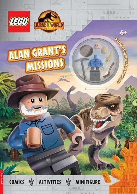 LEGO Jurassic World: Alan Grant’s Missions | Michael O'Mara Books Ltd (İnce Kapak)