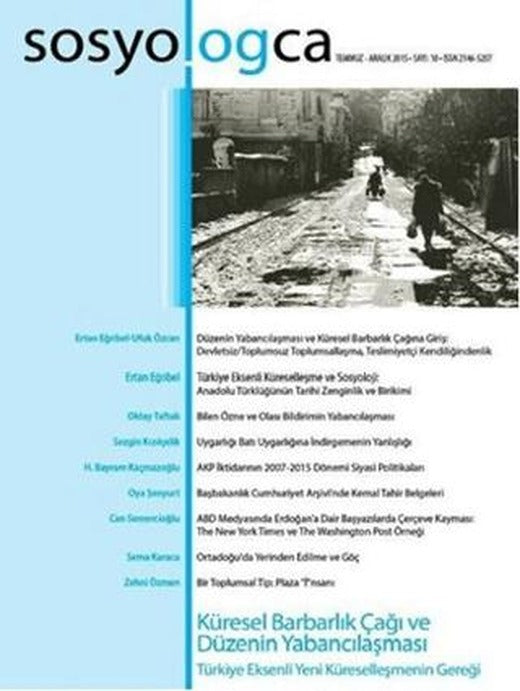 Sosyologca Dergisi Sayı: 10 | Doğu Kitabevi (Ciltsiz)