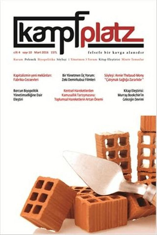Kampfplatz Cilt: 4 Sayı: 10 - Mart 2016 | Phoenix Yayınevi (Ciltsiz)