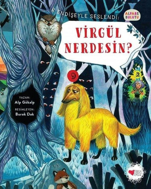 Virgül Nerdesin? Alfabe Bulutu 3 | Can Çocuk Yayınları (İnce Kapak)